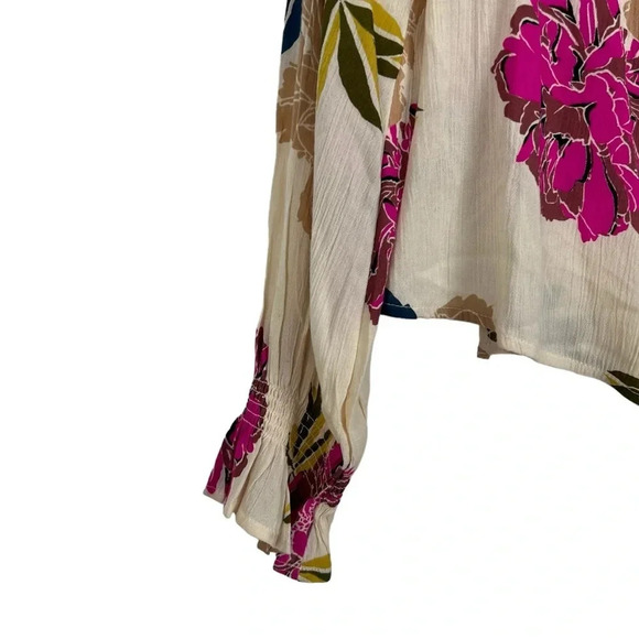 Billabong Women’s M Daisy Wrap Long Sleeve Surplice Top - Picture 5 of 12